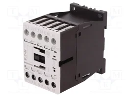 EATON ELECTRIC Contactor DILM12 3-polar 12A 24VDC