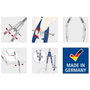 Staedtler Compás Mars Quickbow 552 con Estuche y Accesorios