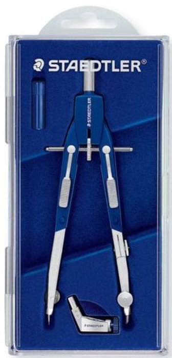 Staedtler Compás Mars Comfort 552 con Estuche y Accesorios