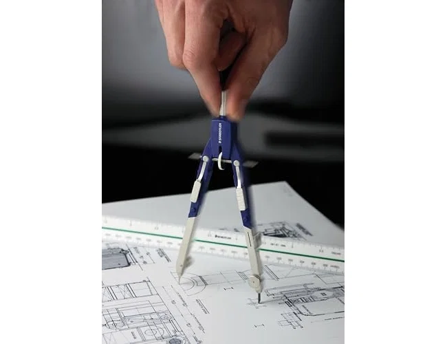 Staedtler Compás Mars Quickbow 552 con Estuche y Accesorios