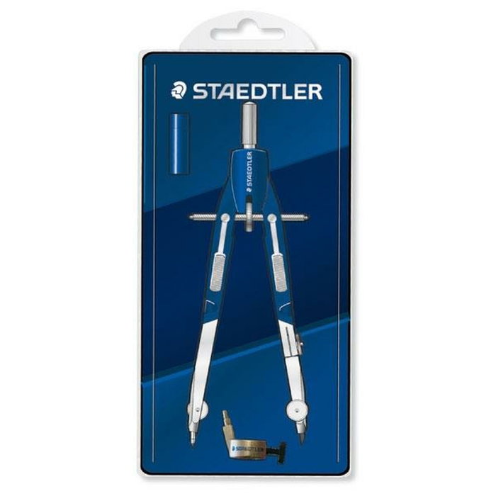 Staedtler Mars Quickbow 552 Compás de Precisión con Estuche y Alargadera