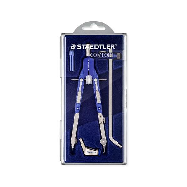 Staedtler Mars Quickbow 552 Compás de Precisión con Estuche y Alargadera