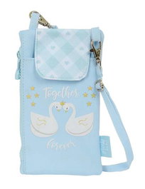 Monedero Glow Lab Cisnes Bolso para Móvil Azul