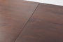 DKD Home Decor Mesa Extensible Marron Oscuro Plateado Acero MDF 90 x 77 x 160 cm