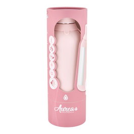 AUREA Botella lisa con interior cerámico y 2 tapones, 500ml, pink