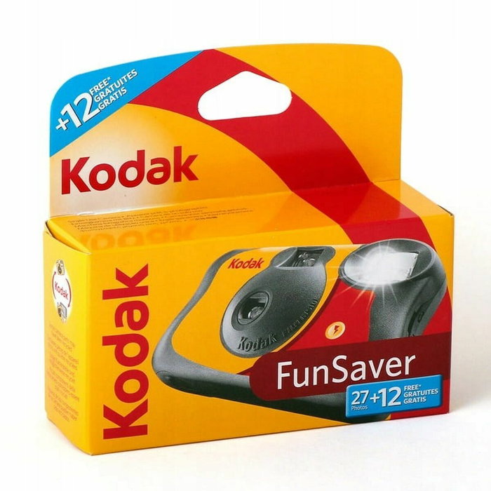 Kodak FunSaver Cámara Desechable 39 Exposiciones con Flash