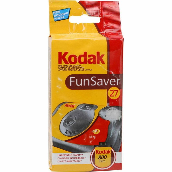 Kodak FunSaver Cámara Desechable 39 Exposiciones con Flash