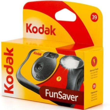 Kodak Fun Flash Cámara Desechable 27+12 Fotos