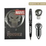 Cerdá Set de Regalo Marvel The Punisher con Bolígrafo, Pin y Marcapáginas
