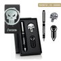 Cerdá Set de Regalo Marvel The Punisher con Bolígrafo, Pin y Marcapáginas