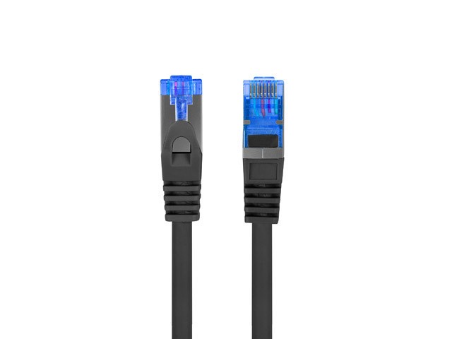 Lanberg Cable de red Cat.6a S/FTP LSZH CCA 0.25m Fluke Passed Negro Lanberg Cable de red Cat.6a S/FTP LSZH CCA 0.25m Fluke Passed Negro