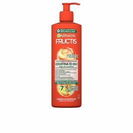 Garnier Fructis Bye Bye Daños Keratina 10-en-1 Crema Sin Aclarado