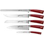 Berkel Elegance Set de 5 cuchillos con bloque blanco/plata