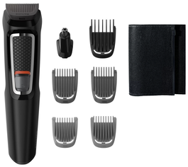 Philips MULTIGROOM Series 3000 7 en 1 con 7 herramientas Negro