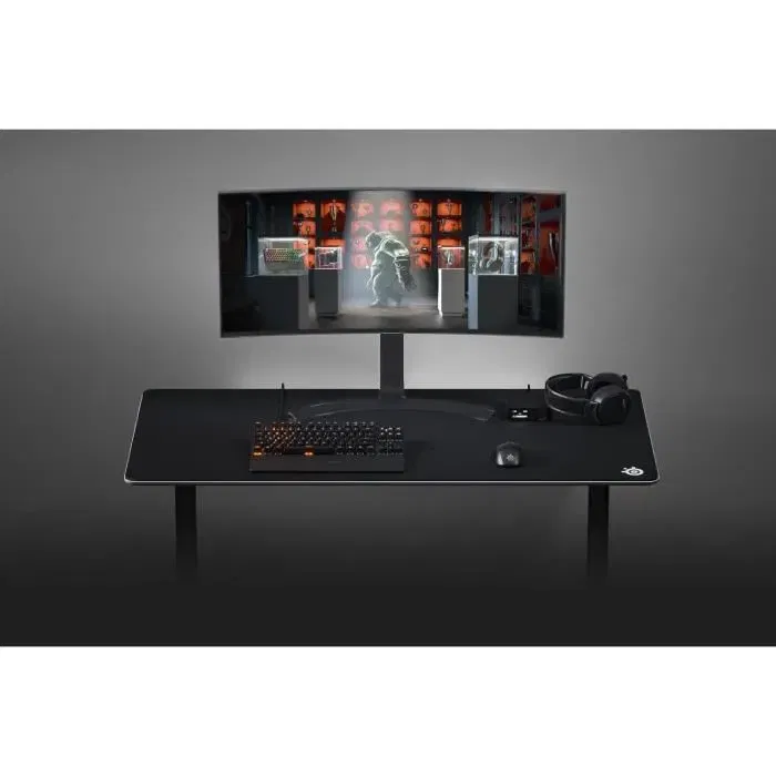 Steelseries Alfombrilla de Ratón para Juegos QCK 3XL Superficie Microtejida 1220 x 590 x 3 mm Negra