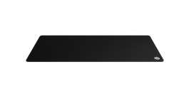 SteelSeries 63842 Alfombrilla de Ratón para Juegos QcK 3XL Negro 1220x590mm Tela Caucho Silicona Base Antideslizante Lavable