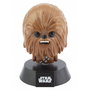 Paladone Lámpara Icon Star Wars Chewbacca, 10 cm, pilas AAA