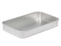 KINVARA Rustidera de Aluminio 40x25cm, Plata