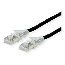 SECOMP Patchkabel Cat.6A S/FTP 2 m Negro