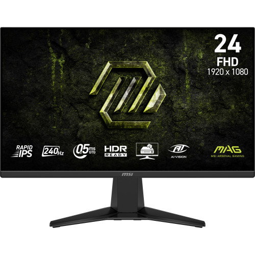 MSI MAG 255F X24 Monitor Gaming 24.5 pulgadas 200 Hz Full HD MSI MAG 255F X24 Monitor Gaming 24.5 pulgadas 200 Hz Full HD