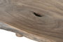 DKD Home Decor Mesa Centro Indonesia 1c24 Item Home Raíz de teca Cristal Natural 120 x 70 x 50 cm