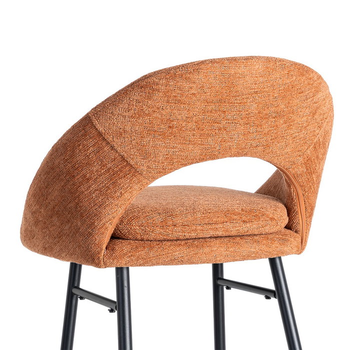 Taburete Calabaza Tejido-Metal Contract 53 X 48 X 100 cm (Set de 2)