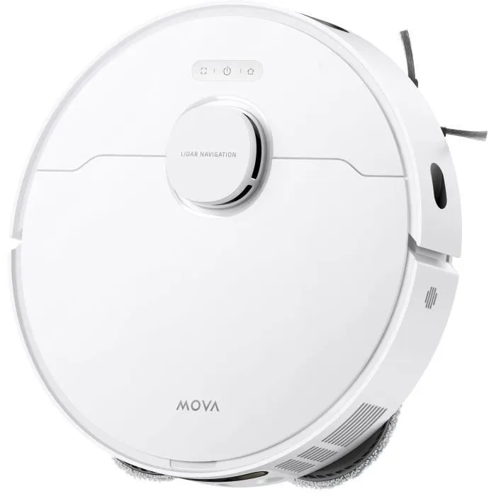 Mova E40 ULTRA Aspiradora y Lavadora con Vaciado Automático, 19.000 Pa, Tecnología MaxiReach, Cepillo Antienredos