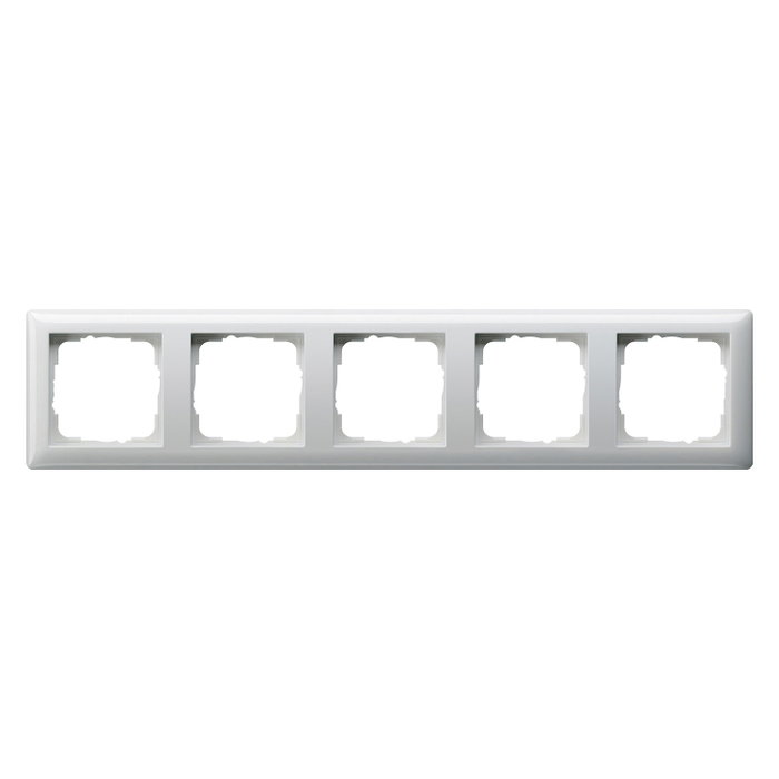 GIRA 021503 Marco Estándar 5 enchufes Blanco GIRA 021503 Marco Estándar 5 enchufes Blanco