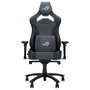 ASUS ROG Chariot X Core Silla Gaming con Iluminación Aura RGB, Reposabrazos 4D Ajustables, Tela Gris, Peso Máx. 136 kg