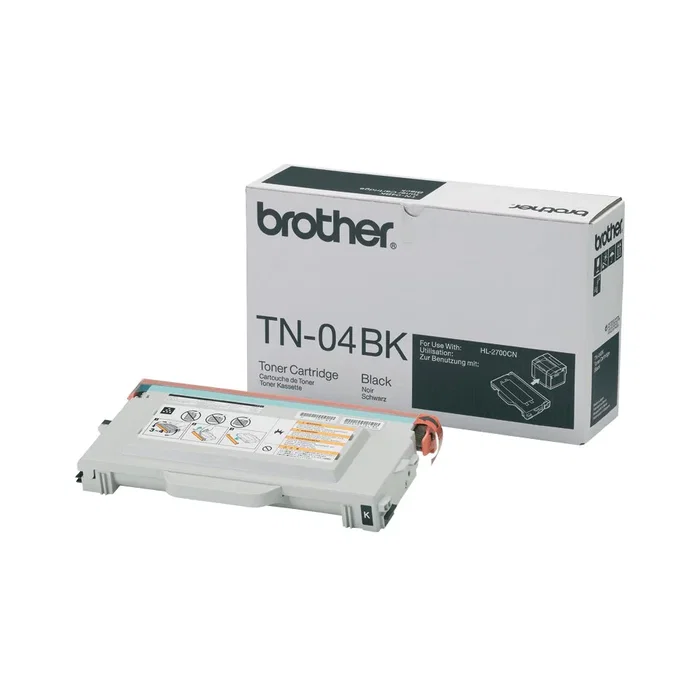 Brother Cartucho de Tóner Original Negro TN04BK (TN-04BK) - Compatible con MFC-9420CN / HL-2700CN - 1 Pieza - Rendimiento 10000 páginas