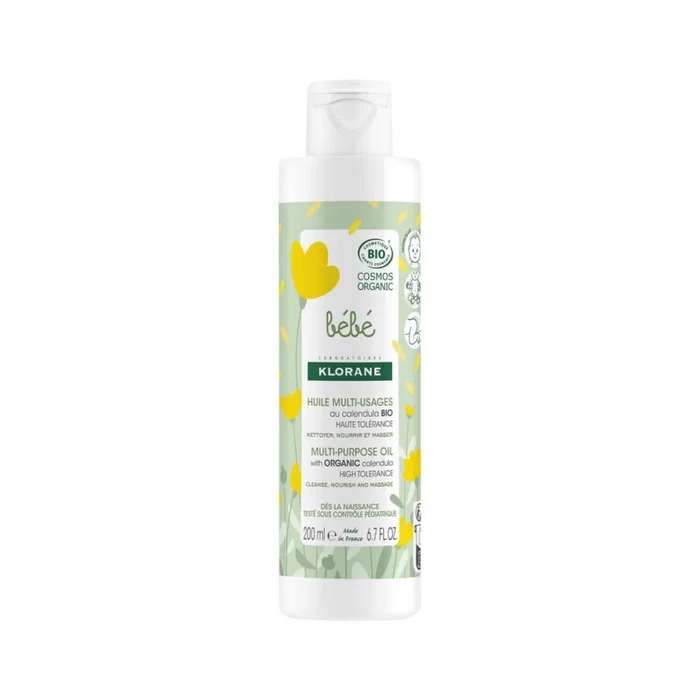 Klorane BÉBÉ BIO Aceite Multiusos a la Caléndula BIO 200 ml