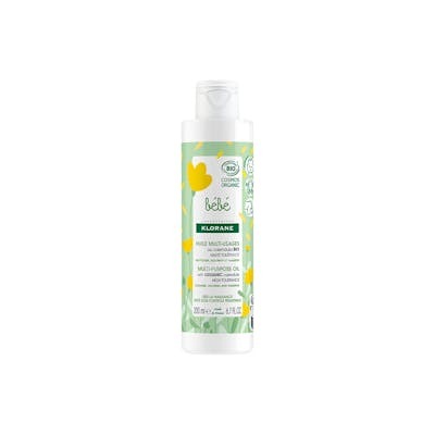 Klorane BÉBÉ BIO Aceite Multiusos 200 ml - para bebés desde 0 meses - Nutre, protege y calma la piel - Caléndula BIO - Sin perfume - Textura sedosa - Formato Spray Klorane BÉBÉ BIO Aceite Multiusos 200 ml - para bebés desde 0 meses - Nutre, protege y calma la piel - Caléndula BIO - Sin perfume - Textura sedosa - Formato Spray