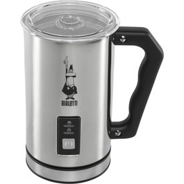 Bialetti MK01 Espumador de leche eléctrico de acero inoxidable