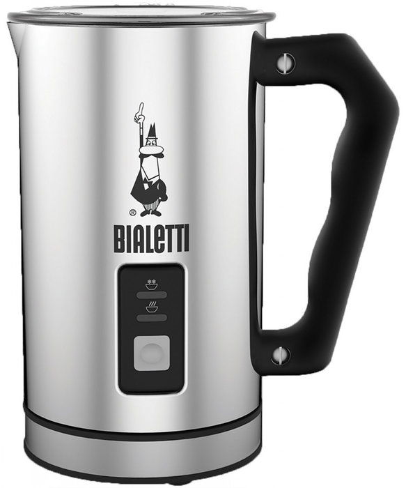 Bialetti MK01 Espumador de leche de acero inoxidable Bialetti MK01 Espumador de leche de acero inoxidable