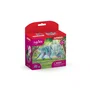 Schleich - Flower Dragon con su pequeño - 70592