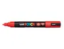 Posca Marcador de Pintura PC-5M Punta Cónica 1,8-2,5 mm Rojo