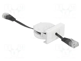 DeLOCK Cable de red retráctil Easy 45 Cat.5e RJ-45 0,62 m