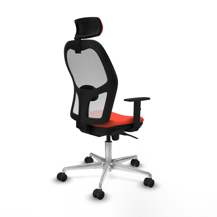 PIQUERAS Y CRESPO Silla de oficina Jorquera Naranja y Blanco PIQUERAS Y CRESPO Silla de oficina Jorquera Naranja y Blanco