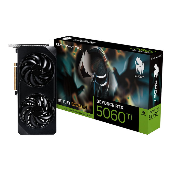 Gainward RTX 5060 Ti 16GB GDDR7 Ghost II OC Tarjeta Gráfica