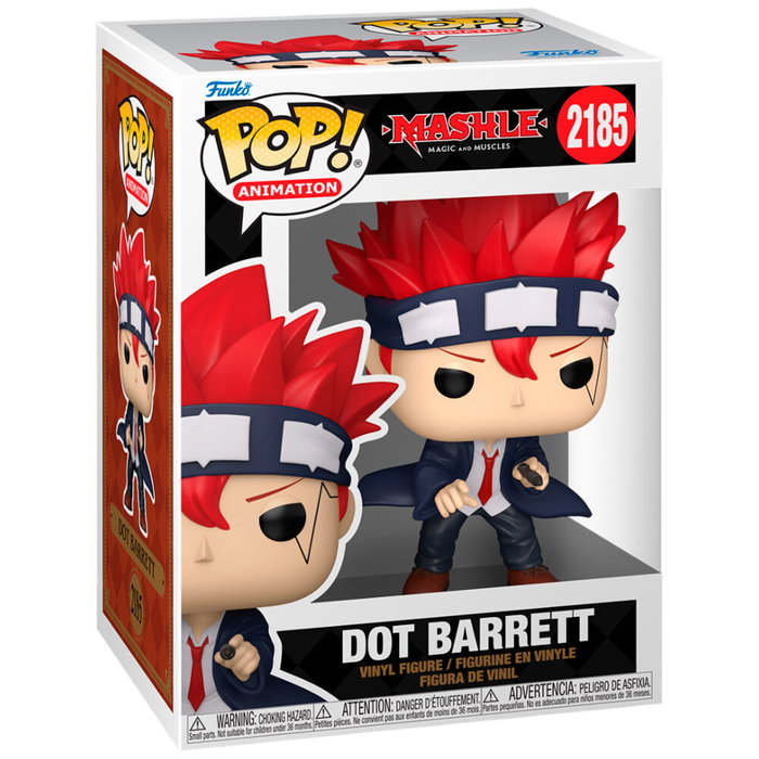 FUNKO Figura POP Mashle Dot Barrett FUNKO Figura POP Mashle Dot Barrett