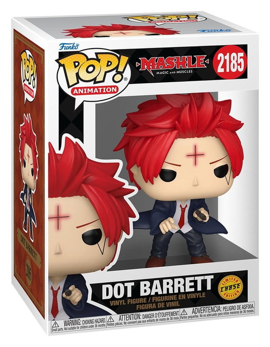 Funko Figura Pop! Animation Mashle Dot Barrett (Opción Chase Aleatoria) Funko Figura Pop! Animation Mashle Dot Barrett (Opción Chase Aleatoria)