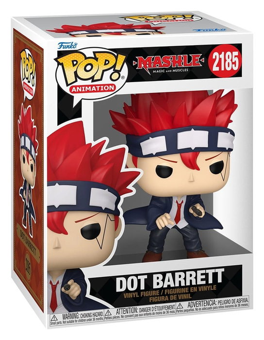 Funko Figura Pop! Animation Mashle Dot Barrett (Opción Chase Aleatoria) Funko Figura Pop! Animation Mashle Dot Barrett (Opción Chase Aleatoria)