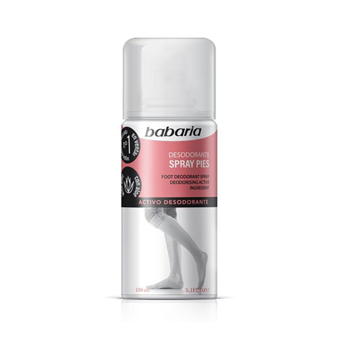 Babaria Desodorante para Pies en Spray Efecto Talco 150 ml