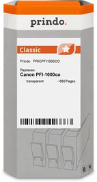 Prindo Classic Cartucho de Tinta Transparente compatible con Canon PFI-1000co (0556C001) inevitable