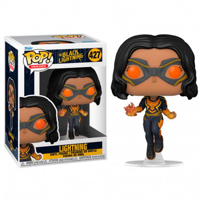 Funko Dc Comics Black Lightning Figura de Vinilo 9 cm Coleccionable Original Funko Dc Comics Black Lightning Figura de Vinilo 9 cm Coleccionable Original