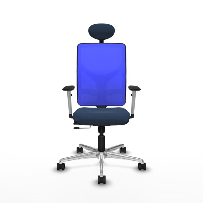 PIQUERAS Y CRESPO Silla de oficina Motilla con mecanismo Sincro/Traslack Azul PIQUERAS Y CRESPO Silla de oficina Motilla con mecanismo Sincro/Traslack Azul