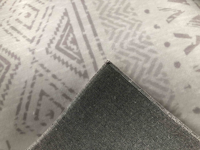 DKD Home Decor Alfombra Boho Gris 240 x 60 cm (2 Unidades) Poliester DKD Home Decor Alfombra Boho Gris 240 x 60 cm (2 Unidades) Poliester