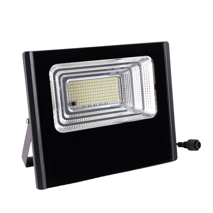 Proyector LED Solar 45W 4000K Panel 6V/6W Batería 3.2V/3000mAh Control Remoto HO-SOLARFL-45W-01-W