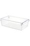 Hermia CLRMX-3 Set de 3 Organizadores para Nevera Transparente de Plástico Libre de BPA