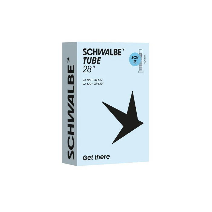 Schwalbe Butilo Cámara de Aire 28 Pulgadas Clik Valve 40 mm Schwalbe Butilo Cámara de Aire 28 Pulgadas Clik Valve 40 mm